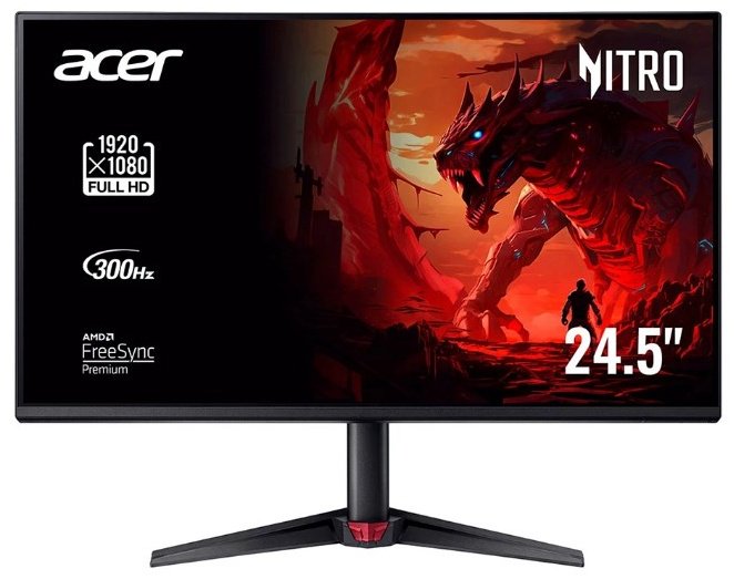 Монитор 24.5" Acer VG250QFbmiipx UM.KV0EE.F04 черный