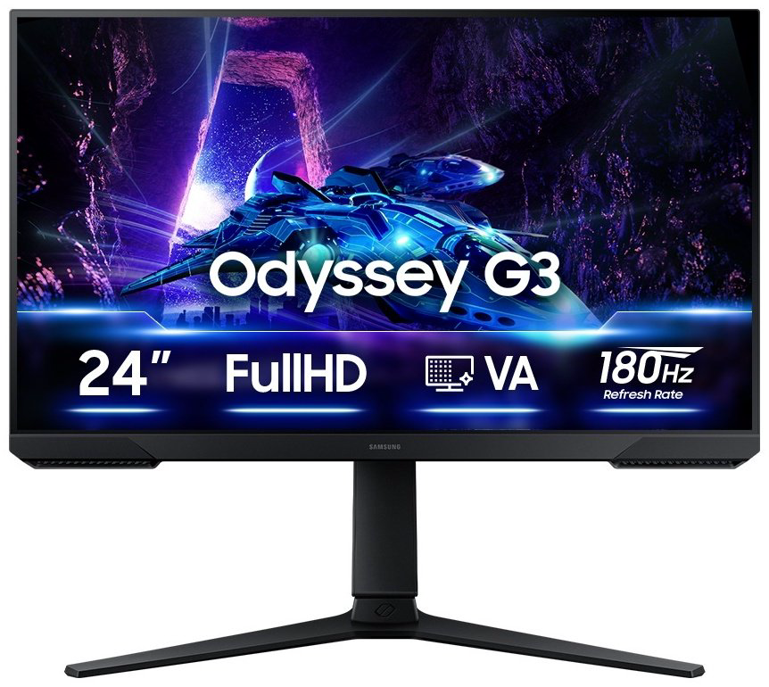 Монитор 24" Samsung LS24DG300EIXCI черный купить,69144