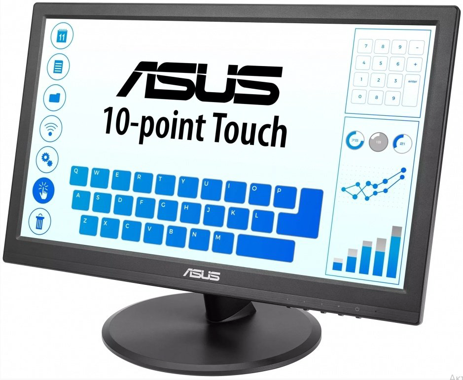 Монитор 15.6" ASUS VT168HR 90LM02G1-B04170 черный