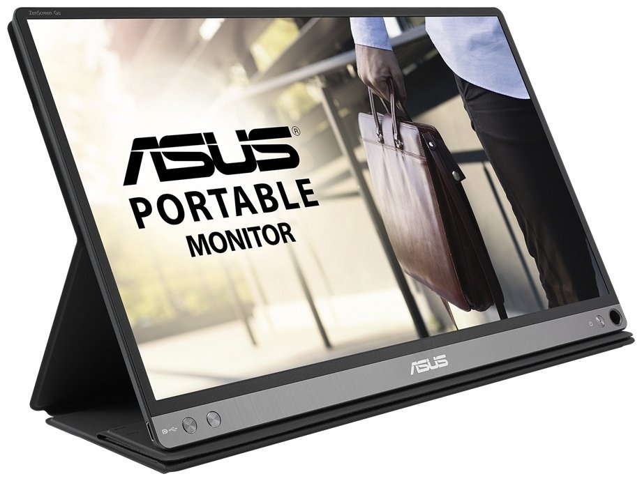 Монитор 15.6" ASUS ZenScreen Go MB16AP серый