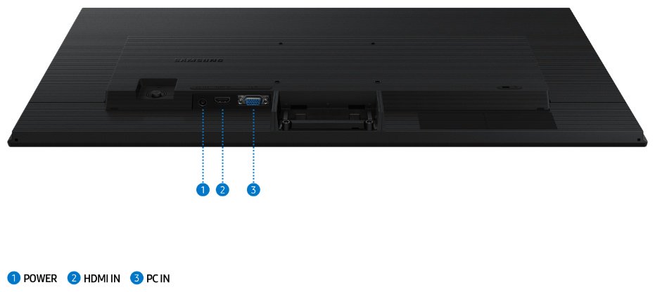 Монитор 27" Samsung LS27D304GAIXCI черный купить,62894