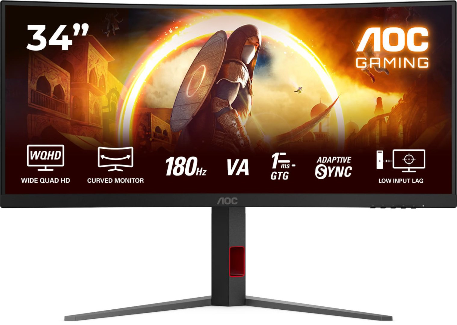 Монитор 34" AOC CU34G4/01 черный купить,184680
