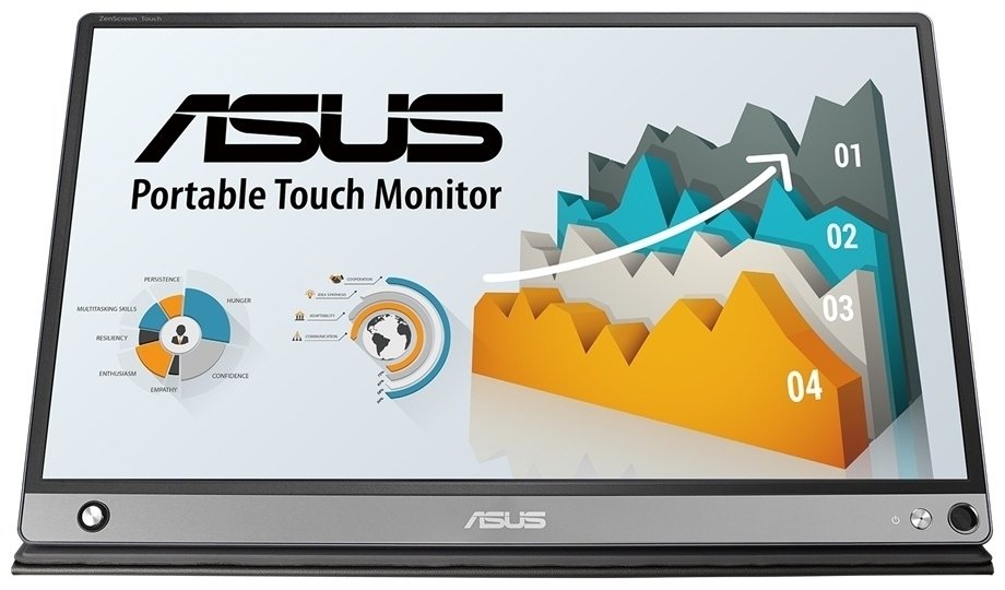 Монитор 15.6" ASUS ZenScreen Touch MB16AMT серебристый купить,NaN