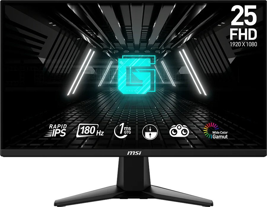 Монитор 24.5" MSI G255F черный купить,NaN