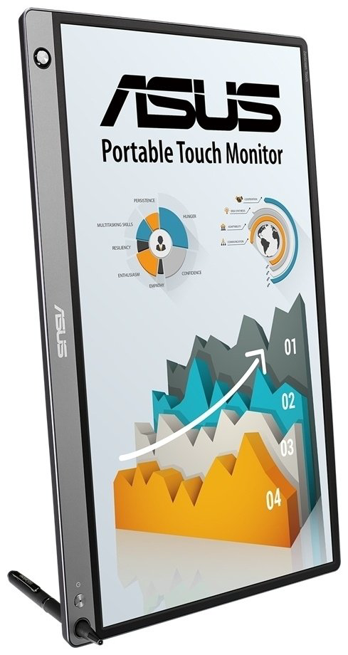 Монитор 15.6" ASUS ZenScreen Touch MB16AMT серебристый купить,NaN