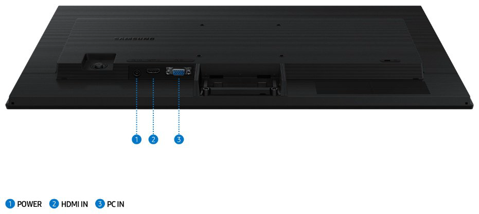 Монитор 24" Samsung LS24D300GAIXCI черный купить,NaN