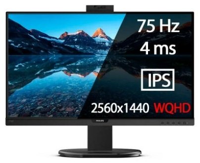 Монитор 27" Philips 276B9H/00 черный купить,NaN