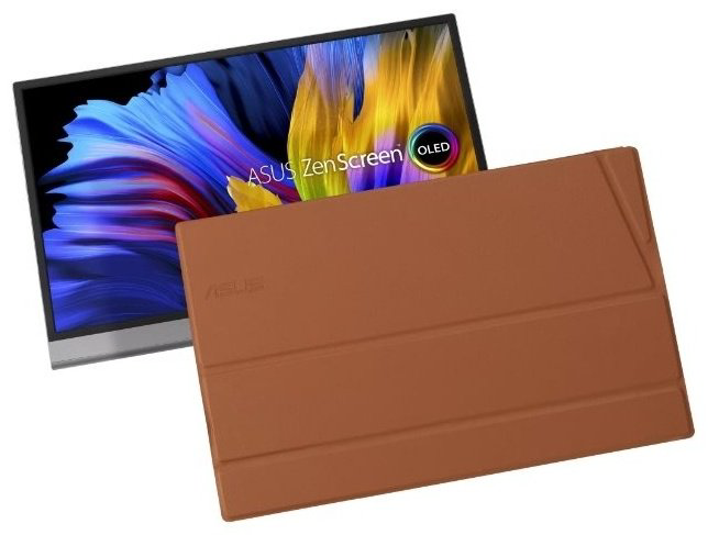 Монитор 15.6" ASUS ZenScreen OLED MQ16AH 90LM07SV-B01170 серебристый купить,349990