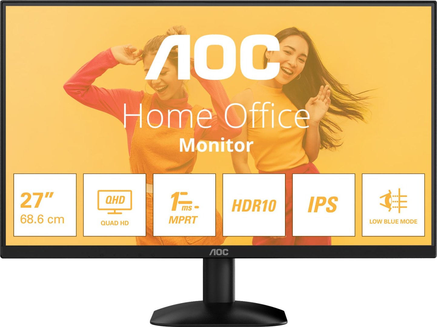 Монитор 27" AOC Q27B35E/01 черный купить,NaN