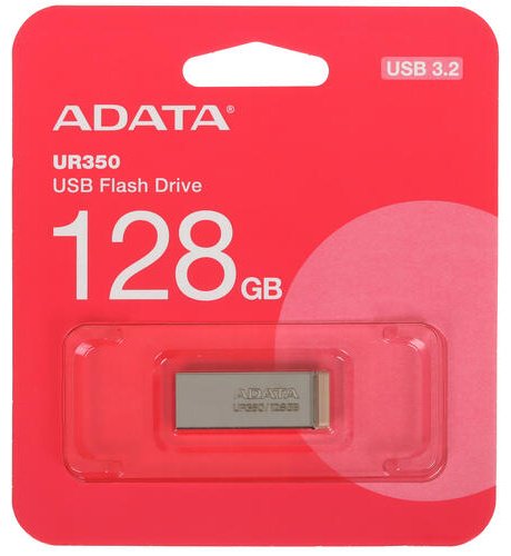 USB Flash карта ADATA UR350-128G-RSR/BG 128 Гб купить,NaN