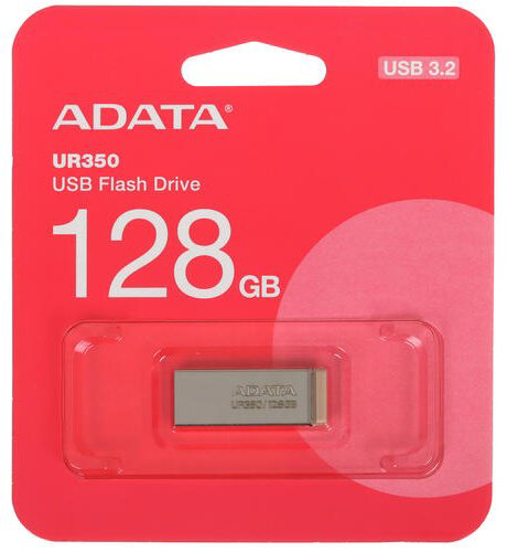 USB Flash карта ADATA UR350-128G-RSR/BG 128 Гб купить,NaN