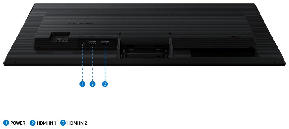 Монитор 27" Samsung LS27F320GAIXCI черный купить,NaN