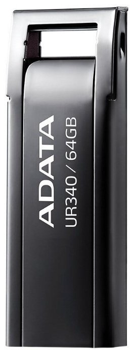 USB Flash карта ADATA AROY-UR340-64GBK 64 Гб купить,NaN