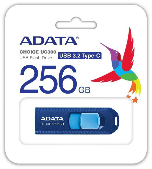 USB Flash карта ADATA ACHO-UC300-256G-RNB/BU 256 Гб купить,NaN