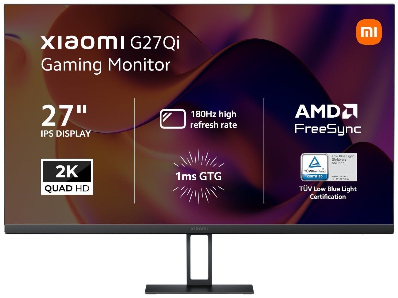 Монитор 27" Xiaomi Gaming Monitor G27Qi P27QCA-RGGL черный купить,NaN