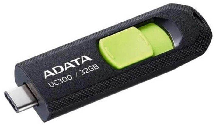 USB Flash карта ADATA ACHO-UC300-32G-RBK/GN 32 Гб купить,NaN