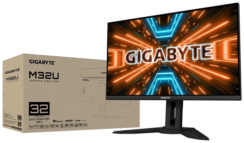 Монитор 31.5" GIGABYTE M32U черный купить,411520