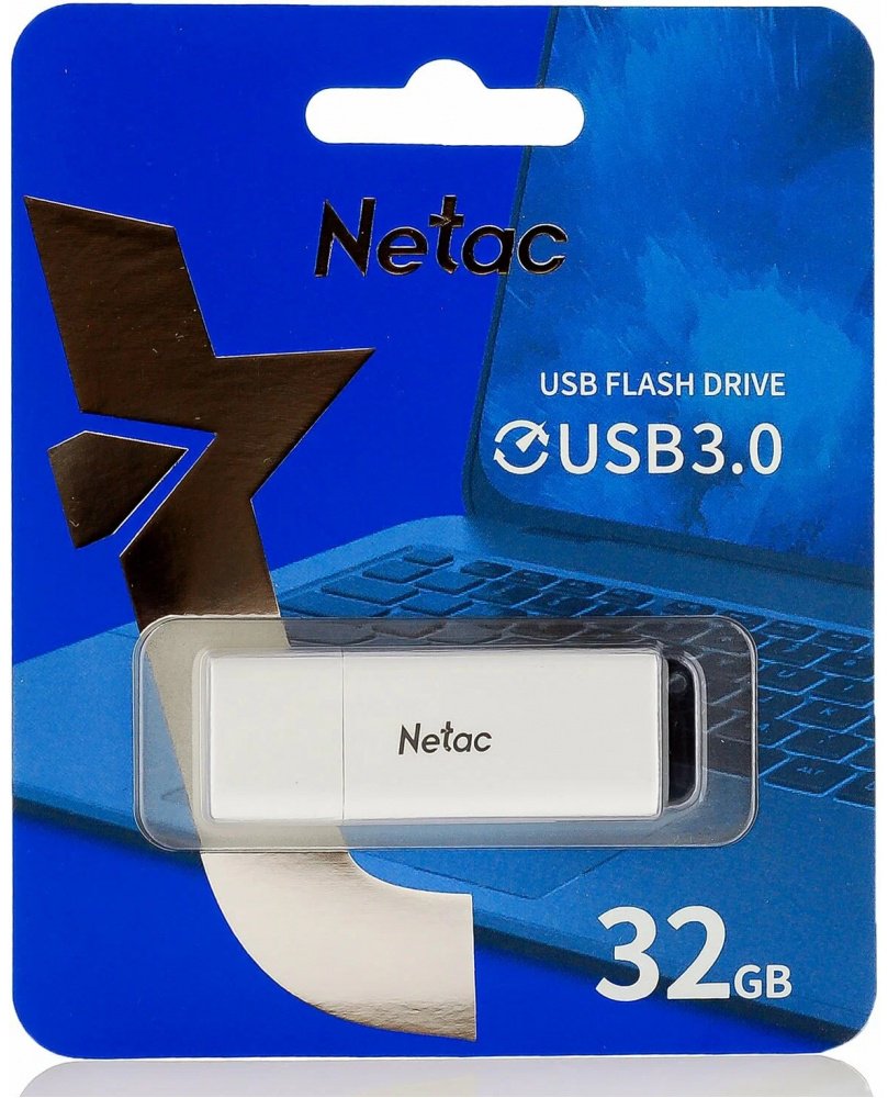 USB Flash карта Netac NT03U185N-032G-32WH 32 Гб купить,NaN