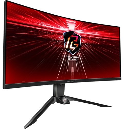 Монитор 34" ASRock PG34WQ15R2B черный купить,NaN