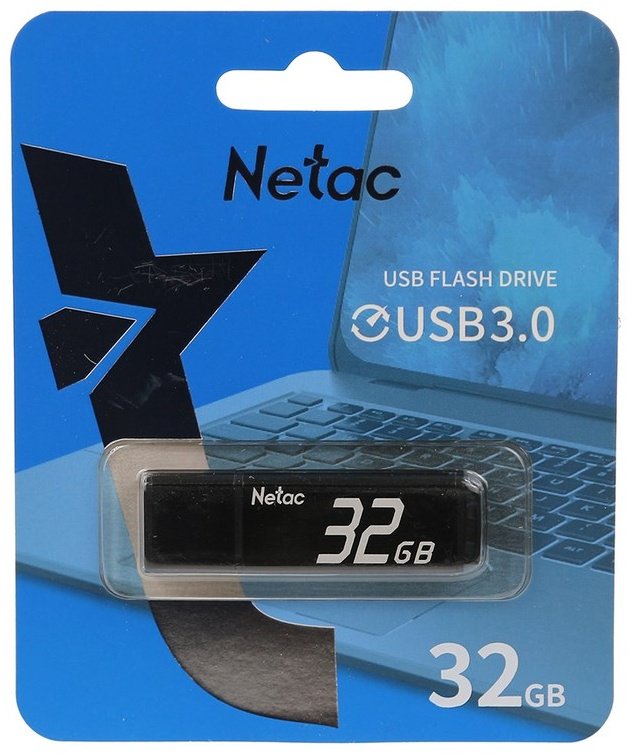 USB Flash карта Netac U351 NT03U351N-032G-30BK 32 Гб купить,NaN