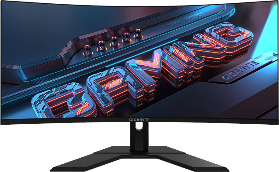 Монитор 34" GIGABYTE GS34WQC EK черный купить,NaN