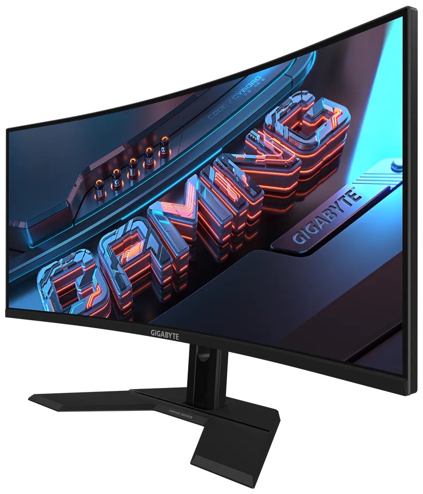 Монитор 34" GIGABYTE GS34WQC EK черный купить,NaN