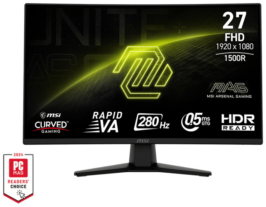 Монитор 27" MSI MAG 274CXF черный купить,NaN