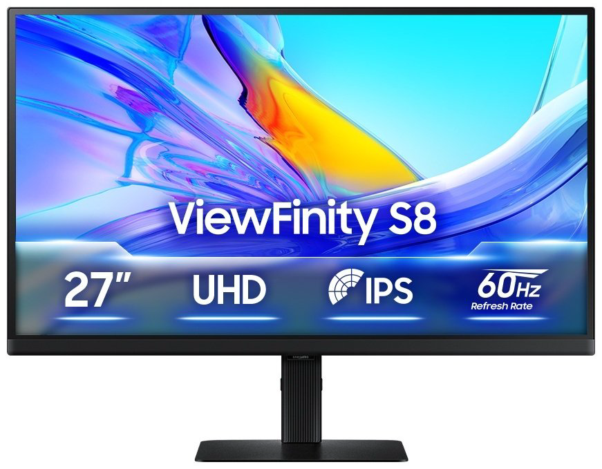 Монитор 27" Samsung ViewFinity S8 LS27D804UAIXCI черный - ForteMarket Монитор 27" Samsung ViewFinity S8 LS27D804UAIXCI черный купить,214990