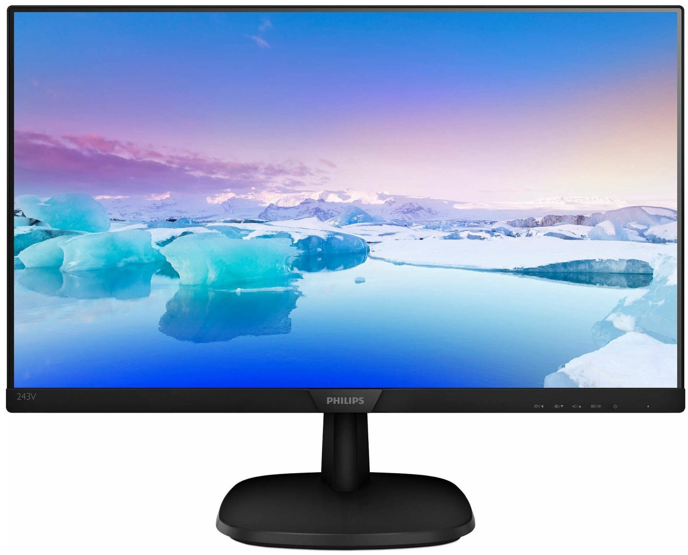 Монитор 23.8" Philips 243V7QJABF черный купить,NaN