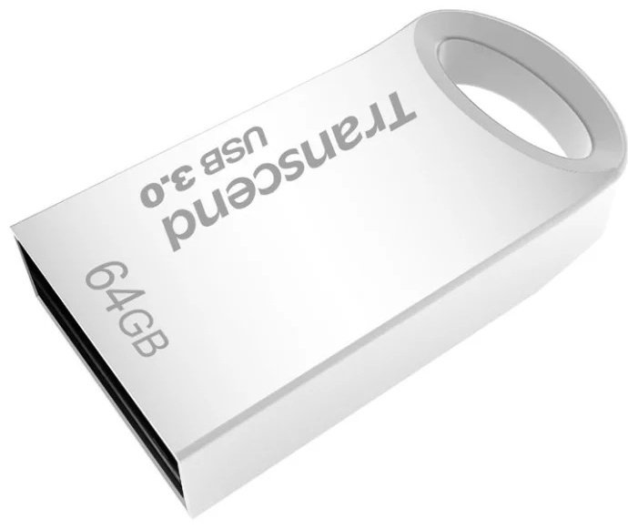 Transcend JetFlash 710G 64Gb серебристый
