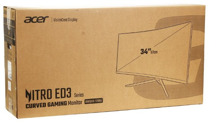 Монитор 34" Acer Nitro ED343CURJ0bmiippx/UM.CE3EE.004 черный - ForteMarket Монитор 34" Acer Nitro ED343CURJ0bmiippx/UM.CE3EE.004 черный купить,185990