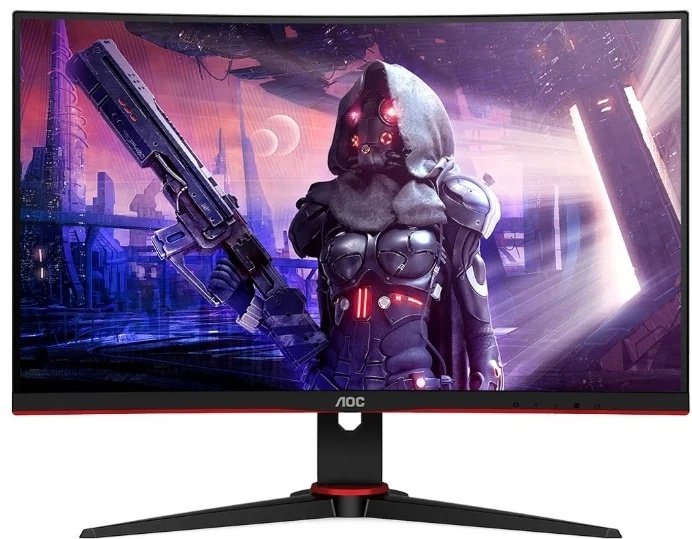 Монитор 23.6" AOC C24G2AE черный купить,NaN