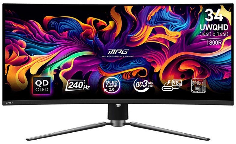 Монитор 34.18" MSI MPG341CQPX черный купить,613860