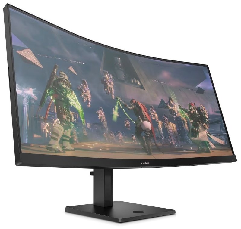 Монитор 34" HP Omen 34c 780K8AA черный купить,NaN
