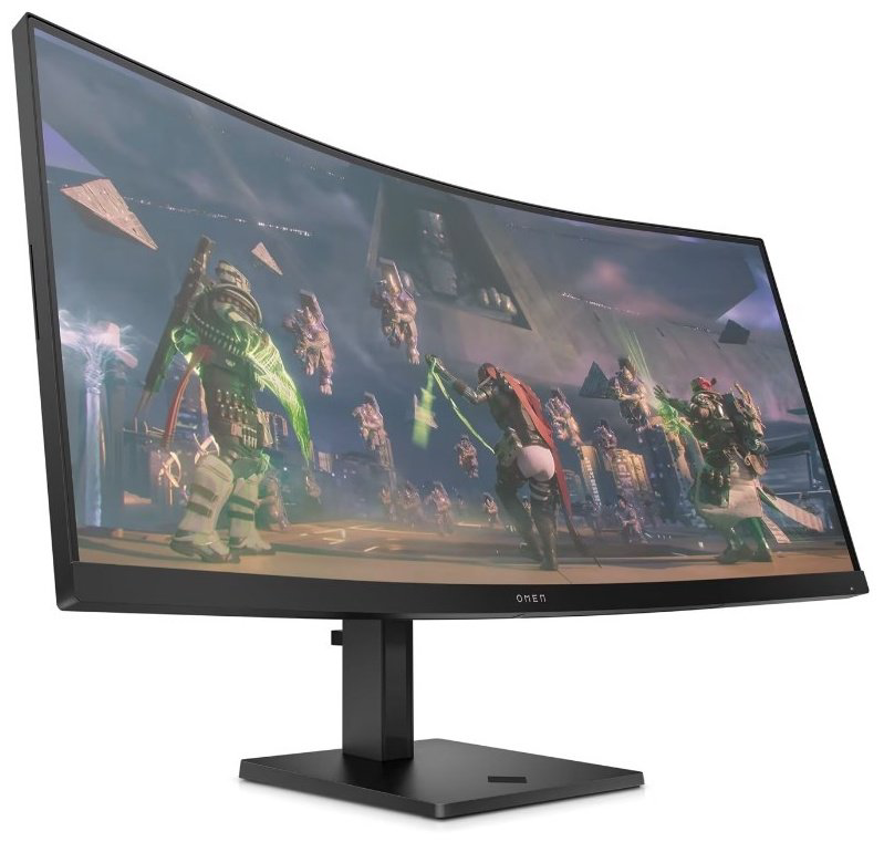 Монитор 34" HP Omen 34c 780K8AA черный купить,NaN