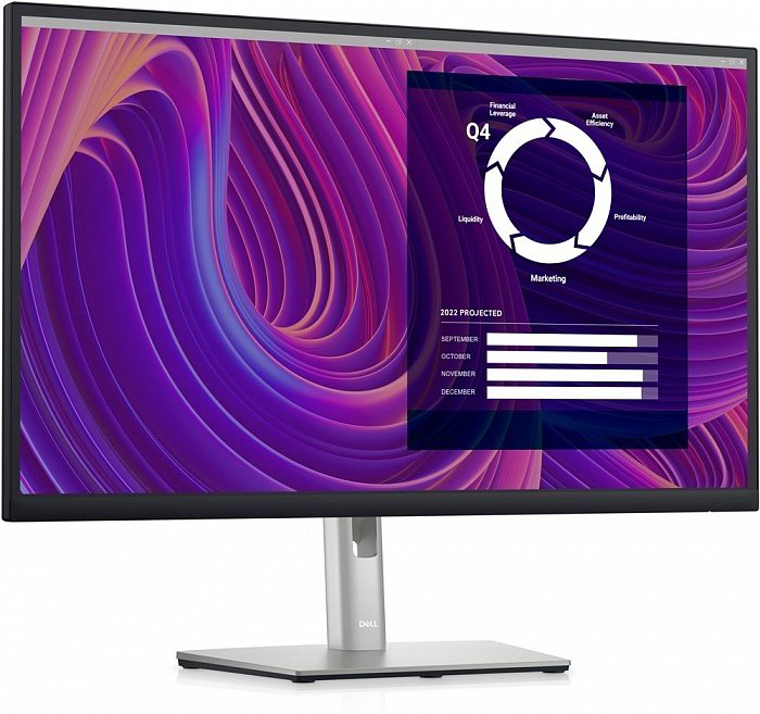Монитор 23.8" DELL P2423D серебристый