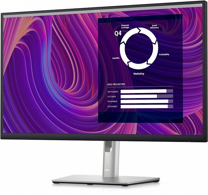 Монитор 23.8" DELL P2423D серебристый