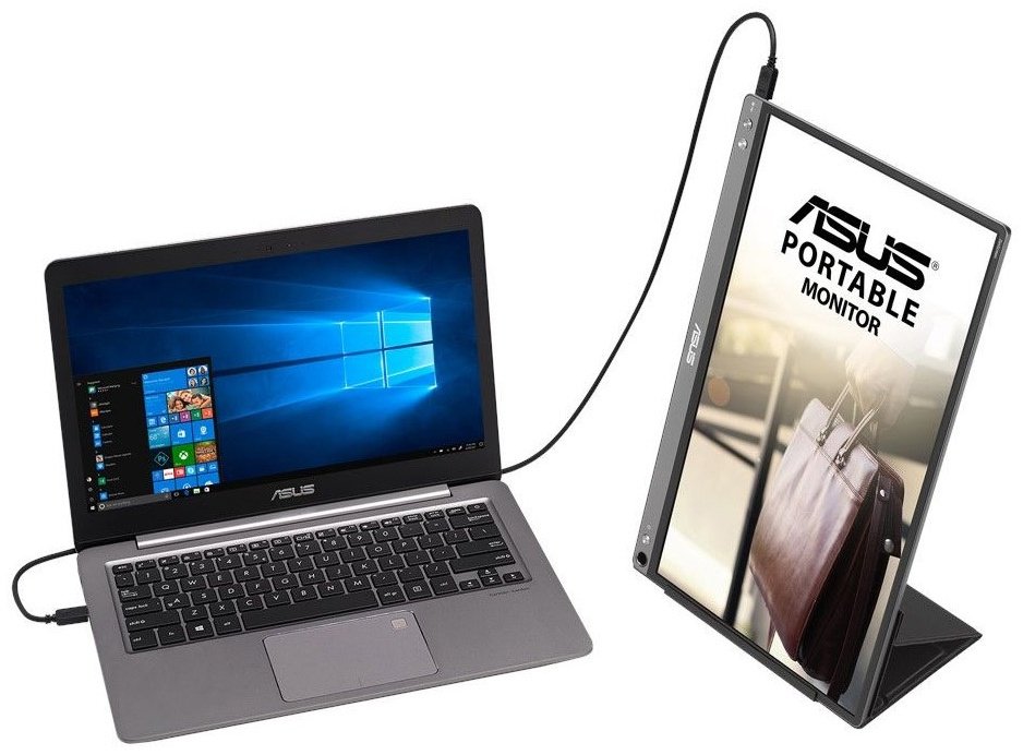Монитор 15.6" ASUS ZenScreen MB16ACE серый купить,NaN