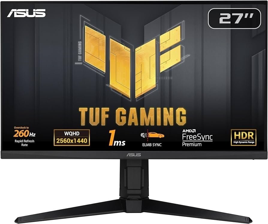 Монитор 27" ASUS TUF Gaming VG27AQML1A 90LM05Z0-B07370 черный купить,NaN