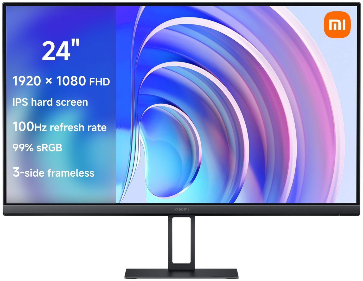 Монитор 23.8" Xiaomi Monitor A24i P24FBA-RAGLчерный