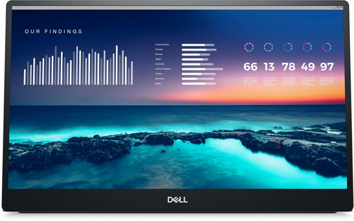 Монитор 14" DELL P1424H 210-BHQQ черный
