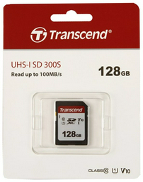 Карта памяти Transcend SDXC TS128GSDC300S 128 Гб