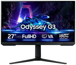 Монитор 27" Samsung LS27DG302EIXCI черный