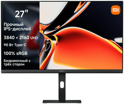 Монитор 27" Xiaomi 4K Monitor A27Ui черный