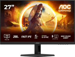 Монитор 27" AOC 27G4HRE/01 черный