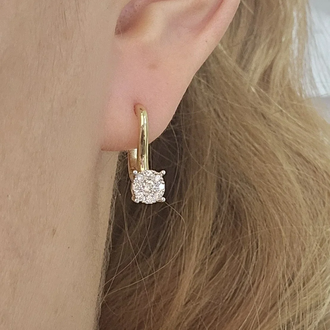 Серьги Deimantas 115172936 0,29ct. купить,NaN