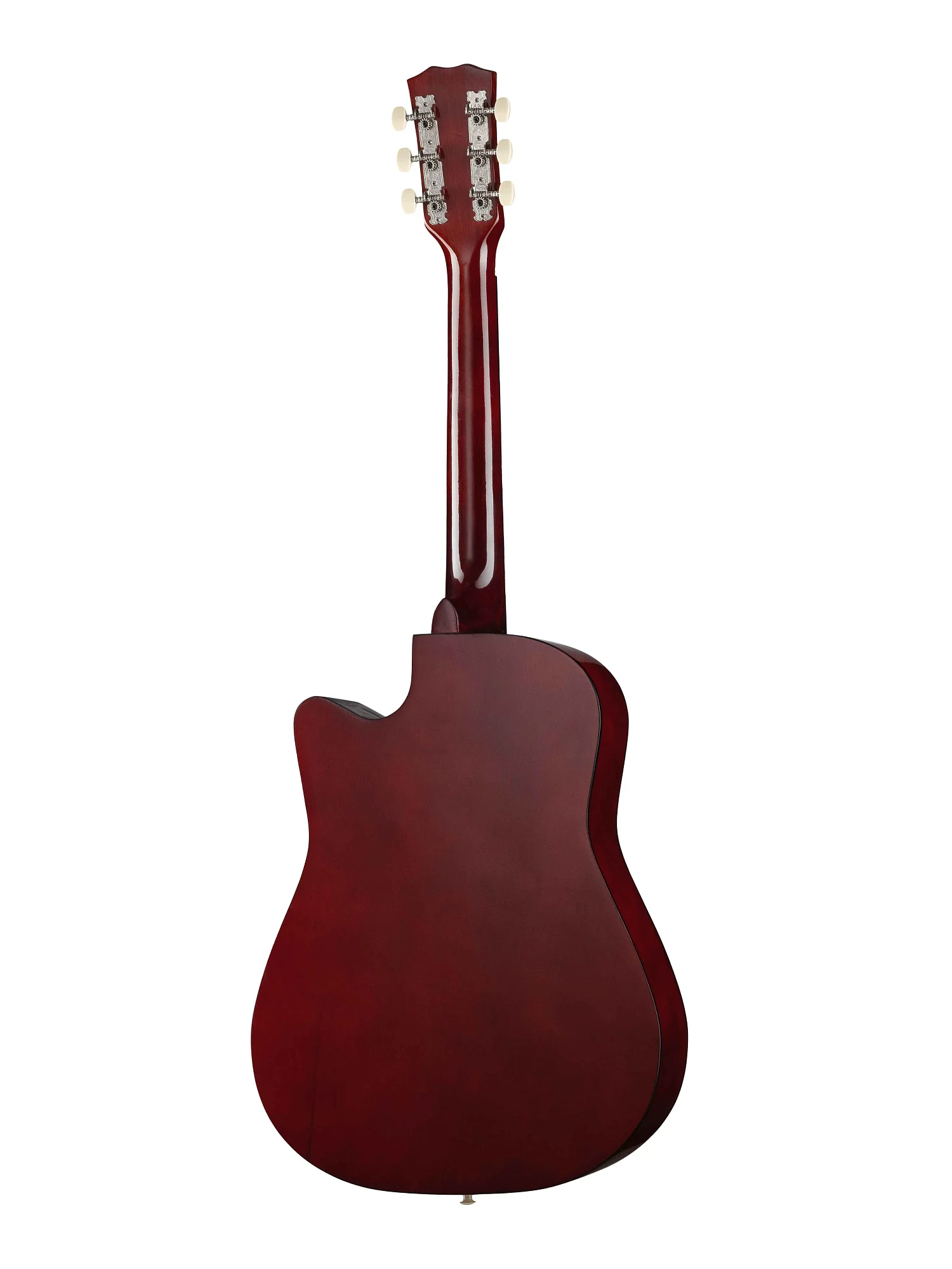 Акустическая гитара Foix FFG-2038CAP-SB Brown Black + аксессуары