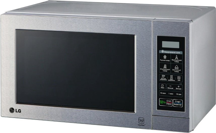 Микроволновая печь LG MS2044V серебристая купить,58051