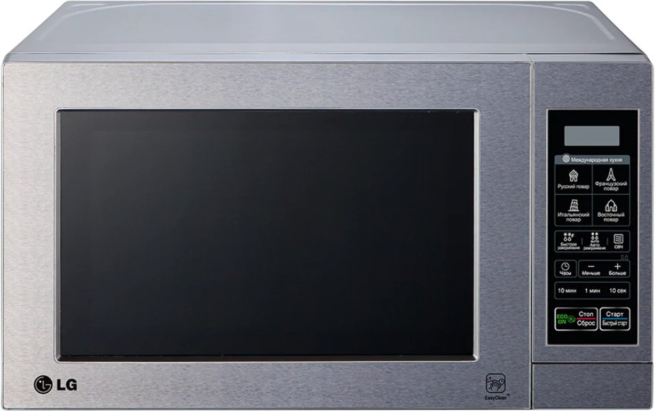 Микроволновая печь LG MS2044V серебристая