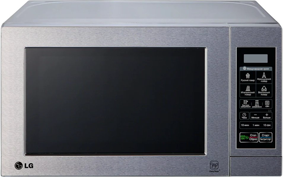 Микроволновая печь LG MS2044V серебристая